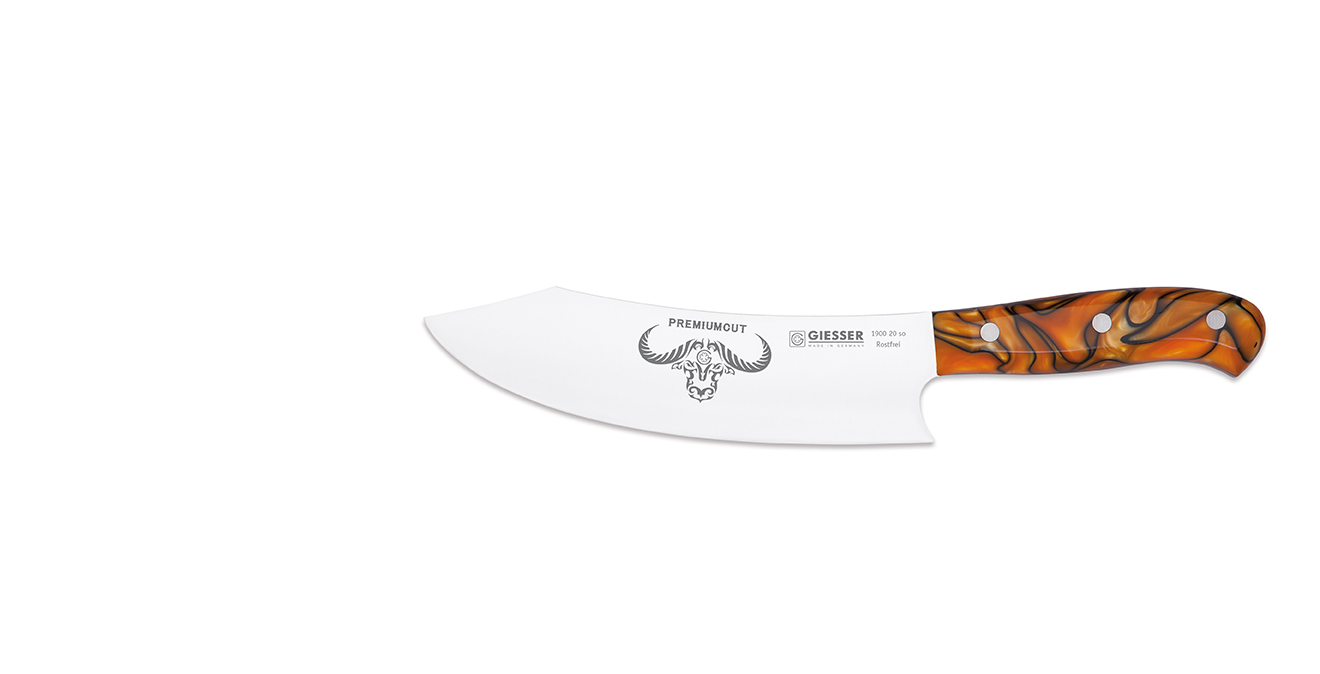Johannes Giesser Coltello Disossatore Da 16 Cm - Lama Grigia, Acciaio Inox, Professionale Per Macelleria E Cucina