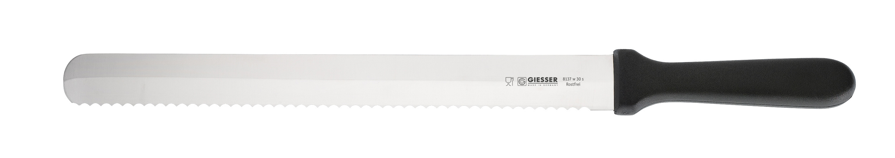 Johannes Giesser Streichmesser Mit Wellenschliff – 12 Cm Klinge, Robust Für Küche & Handwerk